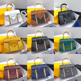Designer Saigon Bags Bolso clásico de cuero vintage Mini bolso de hombro con esquina desmontable disponible en 9 colores
