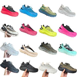 Diseñador Salehe Bembury Genius serie zapatos femeninos bordados Trailgrip GORE TEX para hombre para mujer Zapatillas de deporte para mujer Zapatillas de deporte con suela gruesa Vibram MEGAGRIP