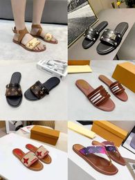 Designer Sandal Beach Slide Femme Slipper Crocodile Skin Topp Flip Flip Flip sexy dames orange scuffs chaussures Boîte d'origine sac à poussière jolie 35-42