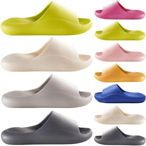 Designer sandale pantoufle sliders pour vert jaune hommes femmes sandales slide runners pantoufle mules mens womens slides pantoufles formateurs tongs sandles color53