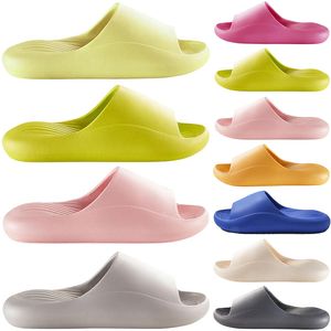 Designer sandale pantoufle sliders pour vert jaune hommes femmes sandales slide runners pantoufle mules mens womens slides pantoufles formateurs tongs sandles color71