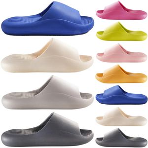 Ontwerper sandaal slipper schuifregelaars voor groen geel mannen vrouwen sandalen dia lopers pantoufle muilezels heren dames dia's slippers trainers flip flops sandles color51