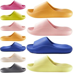 Designer sandale pantoufle sliders pour vert jaune hommes femmes sandales slide runners pantoufle mules mens womens slides pantoufles formateurs tongs sandles color39