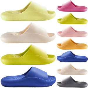 Designer sandale pantoufle sliders pour vert jaune hommes femmes sandales slide runners pantoufle mules mens womens slides pantoufles formateurs tongs sandles color61