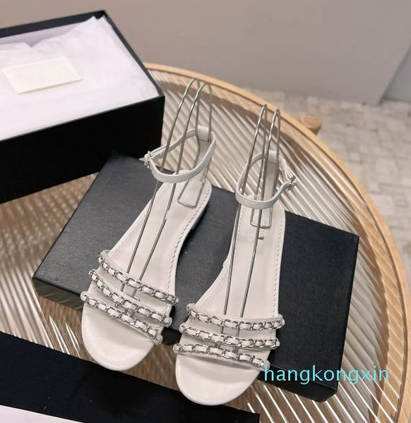 Sandalias de diseñador para mujer, sandalias planas anchas, deslizadores de plataforma, sandalias con diamantes de imitación, sandalias con lazo de gancho, sandalias desnudas, zapatos de playa informales para mujer, sandalias de playa con caja