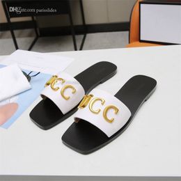 Designer Sandales Mode GGity Diapositives Plates Femme Chaussures À Talons Double G Tongs De Luxe Pantoufles Sandales En Cuir sgdsg