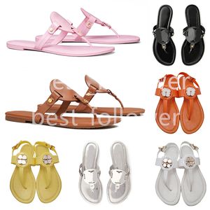 Sandales de créateurs pour femmes pantoufles glissades sliders triples noirs blanc rose rouge brun sandale en cuir de sandale de pain