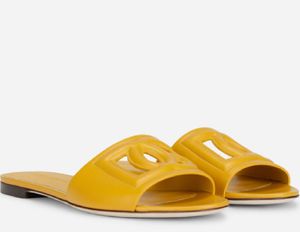 Designer sandalen G-slipper Glipper Slide dames in elkaar grijpende uitgesneden sandalen schoenen Lady Flip Flops Slip op strandschuif flat Casual Walking OOFR met doos