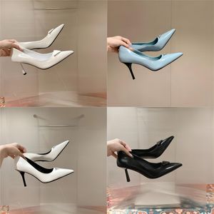 Sandales de créateurs talons hauts chaussures de marque chaussures pour femmes professionnelles chaussures de mariage chaussures de banquet pour femmes chaussures de luxe blanc rose bleu chaussures de bateau en cuir verni