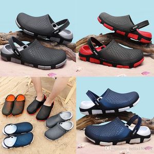 Livraison gratuite sandales de designer Jelly chaussures de plage hommes Sandales Chaussures décontractées Pantoufles Tongs de plage Pantoufles d'extérieur Sandales légères
