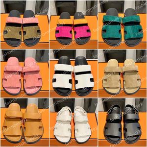 Designer Sandals Platform Slides Femmes Sandale Men Chaussures Slipper Chaussures Bottom Flip Flip Flops Summer Sandale Casual Beach Real Cuir Top Quality With Box 10A