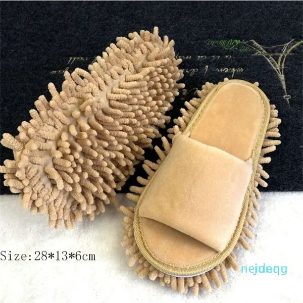 Sandalias de diseñador peluche de zapatillas de limpieza perezosa hombres limpios de limpieza de zapatos de limpieza de pisos