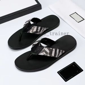 Designer Sandalen Zomer luxe Klassieke Heren slippers Rubberen onderkant strand Slides letter Platte slipper designer schoenen Gear bodems Slippers mode causaal 3.20 21