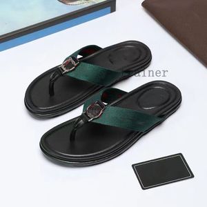 Designer Sandalen Zomer luxe Klassieke Heren pantoffels Rubberen bodem strand Slides letter Platte slipper designer schoenen Uitrusting bodems Slippers mode causaal 3.20 19