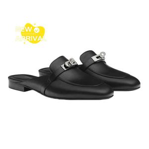 Designer Sandalen Dames Sandalen Zomer Slippers Travel Sandalen Leer Sandalen Luxe Mode Slippers Flat Platinum Kelly Buckle