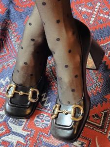 Designer sandalen damesschoenen g glijbanen met stukje paard middenhiel 2,5 cm 7,5 cm zwarte sexy open-tenen pomppomp pomp dikke inspanningen
