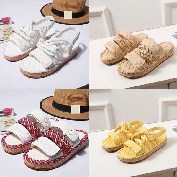 Sandalias de diseñador para mujer, zapatillas de playa, diapositivas de moda, sandalias de cristal, zapatillas de goma, dos correas ajustables