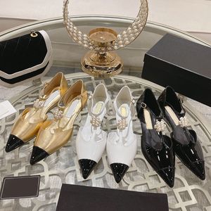 Designer Sandals Femmes Came Sandale Camellia Jewel Slingbacks Pumps sexy Sandale Sandale LETTER LETTRE EN VERROCHIER