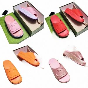 Designer sandalen dames slippers dames holle platform sandaal borduurwerk zomer vrouw dia lnterlocking g heerlijke zonnige strandschoenen m7qj#