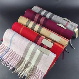 écharpe de designer echarpe écharpe de luxe designers laine foulards d'hiver 100% cachemire écharpe de créateur pour les femmes sciarpa cadeau de la Saint-Valentin schal garder au chaud