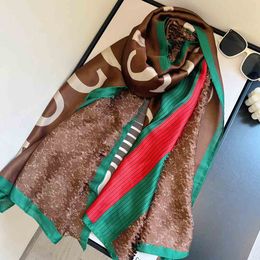 Bufanda de diseñador Marca de moda Bufandas para Four Seasons Mujeres y hombres Abrigos largos Tamaño 180x90cm regalo