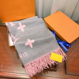 Designer sjaal luxe sjaal ontwerpers wollen winter sjaals 100% kasjmier designer sjaal voor vrouwen sciarpa Valentijnsdag cadeau schal warm houden