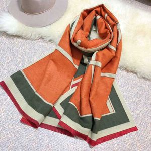 Designer sjaalheren dames sjaals klassieke katoen kasjmere sjaals