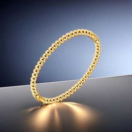 Diseñador Tornillo Brazalete Pulsera Moda Joyas de lujo Cuidador Original Moda 18K Diamante de oro para mujeres Hombres Pulseras de uñas Joyería de plata Pulsera EHAW