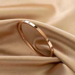 Designer parafuso pulseira pulseira moda luxo jóias cuidador original na moda 18k diamante de ouro para mulheres homens pulseiras de prata jóias pulseira 0qpm