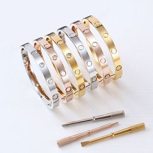 Bracelets à vis de créateurs mode Bracelets de bijoux de luxe de luxe