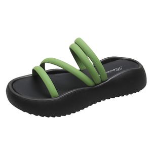 Designer Sfuffs Slippers glissa les femmes sandales beige argenté noir blanc marron vert vert femme éraflures taille 35-40 gai