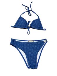 Designer Sexy Bikini Set pour les femmes Bandage Bandage Twopieces Top Swimwear Bathing Fssuile High Waist Beachwear