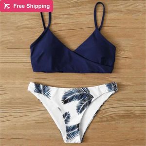 Designer Sexy Bikini ensembles 2024 Nouvelles-imprimés de femmes Fashion pour femmes Boho Push Up Up Up Twod Two Piece Swimsuit High Waited Baigning Femed Beachwear