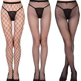 Chaussettes en filet de déesse Sexy de styliste, bas en soie fine, collants en maille, jambes fines, chaussettes en filet de pêche en velours