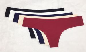 Designer Sexy Panties Femmes Femmes sans couture Briefes sous-vêtements sans trace nylon Panty Panty sous-vêtements Couleur solide culotte Ling4371014