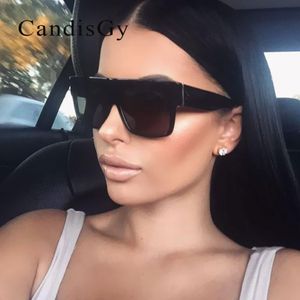 Designer Shades Fat Top Sunglasses Femmes Répèles rétro Soleil pour hommes Gafas Femininosunglasses 307Z