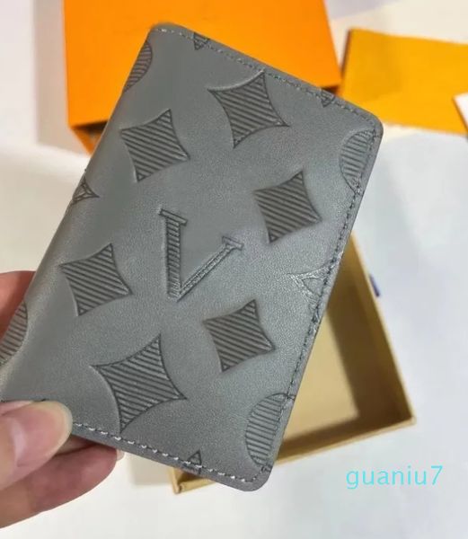 Diseñador Shadow Wallets Luxury Mens Mujeres Monederos Flores Cartas Titulares de tarjetas de crédito =