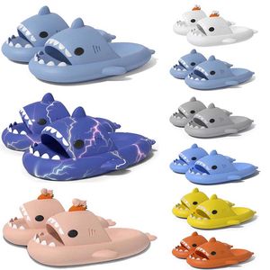 Gratis Verzending Designer shark slides sandaal slipper sliders voor mannen vrouwen GAI sandalen pantoufle muilezels mannen vrouwen slippers trainers slippers sandles color89