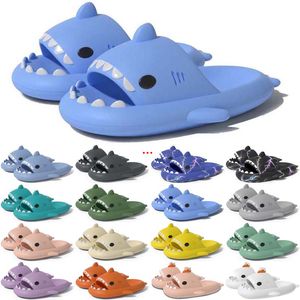 Gratis verzending designer shark slides sandaal slipper sliders voor mannen vrouwen GAI sandalen slide pantoufle muilezels heren slippers trainers slippers sandles color53