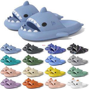 Gratis Verzending Designer shark slides sandaal slipper sliders voor mannen vrouwen GAI sandalen slide pantoufle muilezels heren slippers trainers slippers sandles color51
