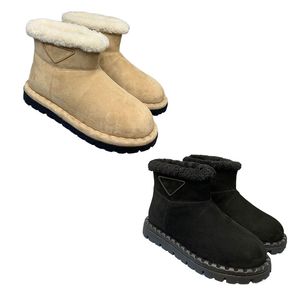 Designer Shearling Bottines Bottines Australie Bottes de neige Chaussures à plateforme Chaussures de sport en plein air pour femmes Bottines en laine Bottes chaudes en fourrure