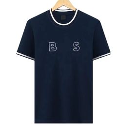 Chemise de designer bos t-shirt street tshirt décontracté boss masculs polo chemise lâche hommes femmes tshirts de luxe d'été