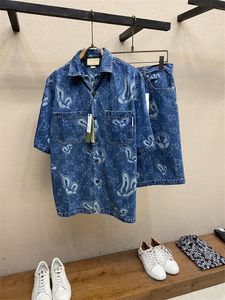 Chemise de créateur chemise boutonnée pour hommes chemise de soie décontractée