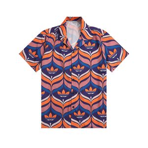 Designer Shirt Heren Button Up Shirts print bowling shirt Hawaii Bloemen Casual Shirts Mannen Slim Fit Jurk met korte mouwen Hawaiiaans t-shirt Verschillende stijlen m-xxxl