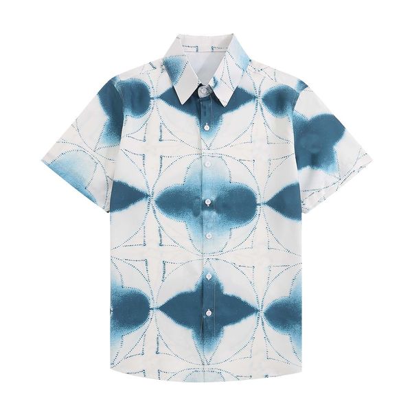 Designer Shirt Mens Button Up Shirts imprimer chemise de bowling Hawaii Floral Casual Shirts Hommes Slim Fit Robe à manches courtes T-shirt hawaïen M-XXXL
