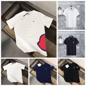 Chemise de créateurs pour hommes T-shirt Street Casual Tshirt Men's Polo Shirt Loose Men Femmes Summer Luxury Tshirts Print Tops Tees T-shirt monclairy à manches courtes