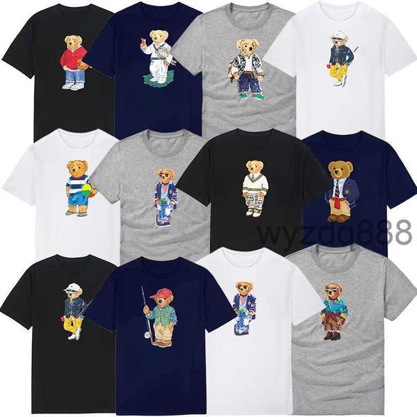 Camisa de diseñador para hombre t calle camiseta casual polo suelto hombres mujeres verano camisetas de lujo imprimir camisetas de manga corta camiseta S-2xl 1I6X