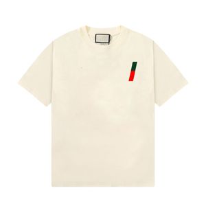 Camisa de diseñador Summer para hombres Tamisas de la tripulación
