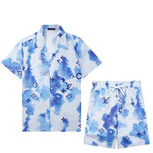 Ontwerper Shirts Beach Shorts Heren Hawaii Floral Print Bowling Shirt Casual Shirts Men Men Short Sleeve broek variëteit jurk mm