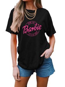 Designer shirts t-shirt tee shirt dames designer kleding op de ontwerper Crew nek afdrukbrief Casual regelmatige fit korte mouw ademende tops dames designer t shirt dames render